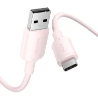 Cablu USB 2.0 A la USB-C 3A Vention CTQPF 1M (roz)
