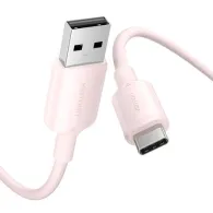 Cablu USB 2.0 A la USB-C 3A Vention CTQPH 2M (roz)