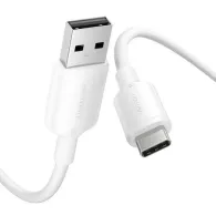 Cablu USB 2.0 A la USB-C 3A Vention CTQWF 1M (alb)