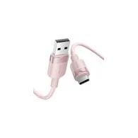 USB 2.0 A la USB-C 3A Vention CTNPF 1M cablu (roz)