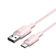 USB 2.0 A la USB-C 3A Vention CTNPF 1M cablu (roz)