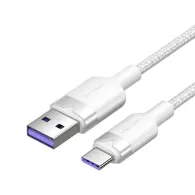 USB 2.0 A la USB-C 6A Vention CTOWF 1M cablu (alb)