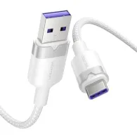 USB 2.0 A la USB-C 6A Vention CTOWH cablu 2M (alb)