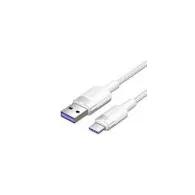 USB 2.0 A la USB-C 6A Vention CTOWH cablu 2M (alb)