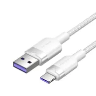 USB 2.0 A la USB-C 6A Vention CTOWH cablu 2M (alb)
