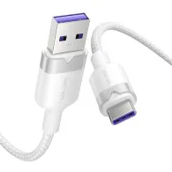 USB 2.0 A la USB-C 6A Vention CTOWH cablu 2M (alb)