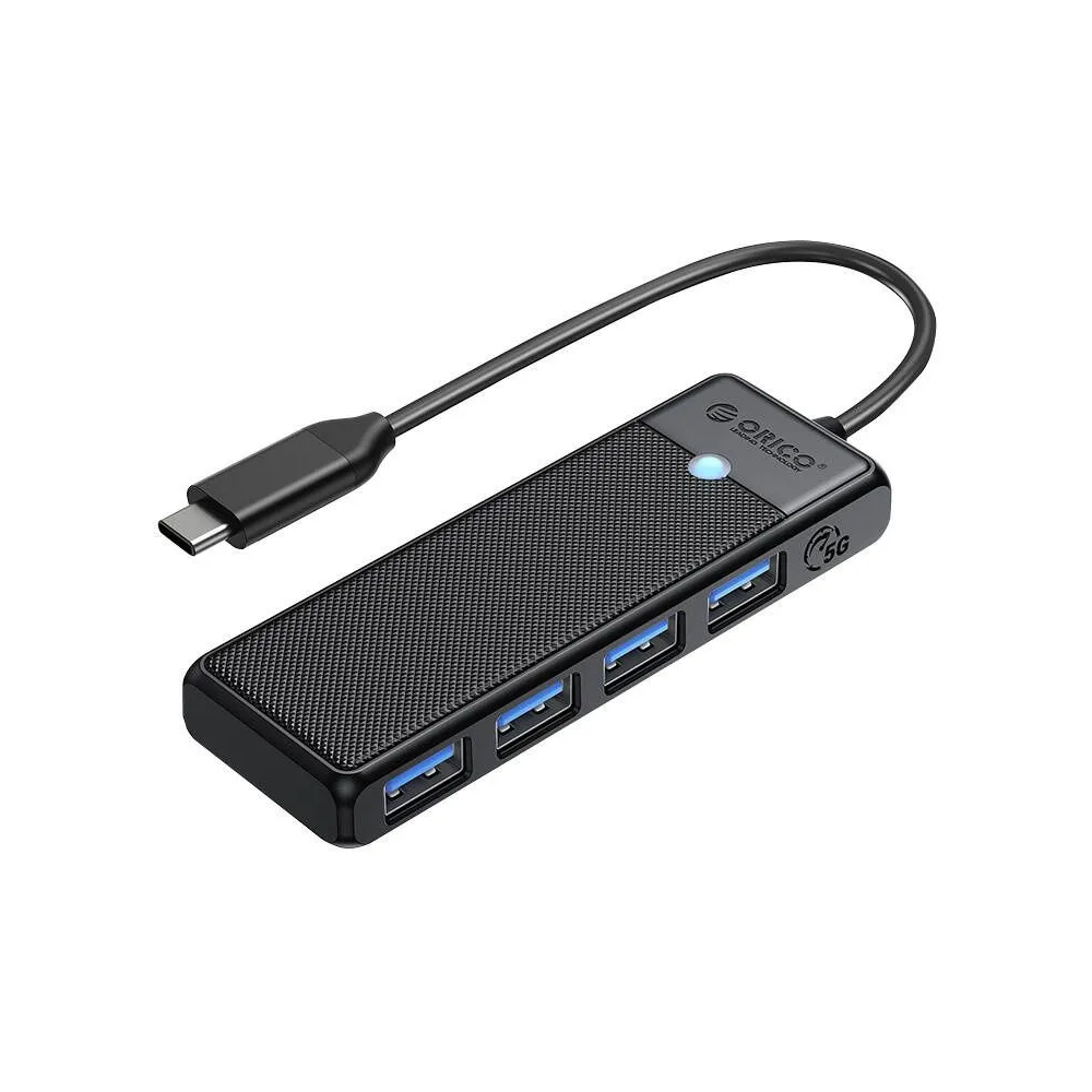 Orico Hub 4in1 USB A3.0x4 (negru)