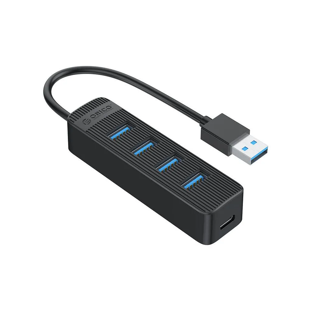 Orico TWU3 USB la 4x USB 3.0 Hub Adaptor (negru)