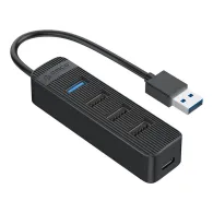 Orico USB la USB 3.0 + 3x USB 2.0 Hub Adaptor (negru)