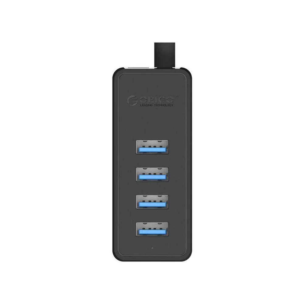 Orico W5P-030 Adaptor hub USB la 4x USB 3.0 (negru)