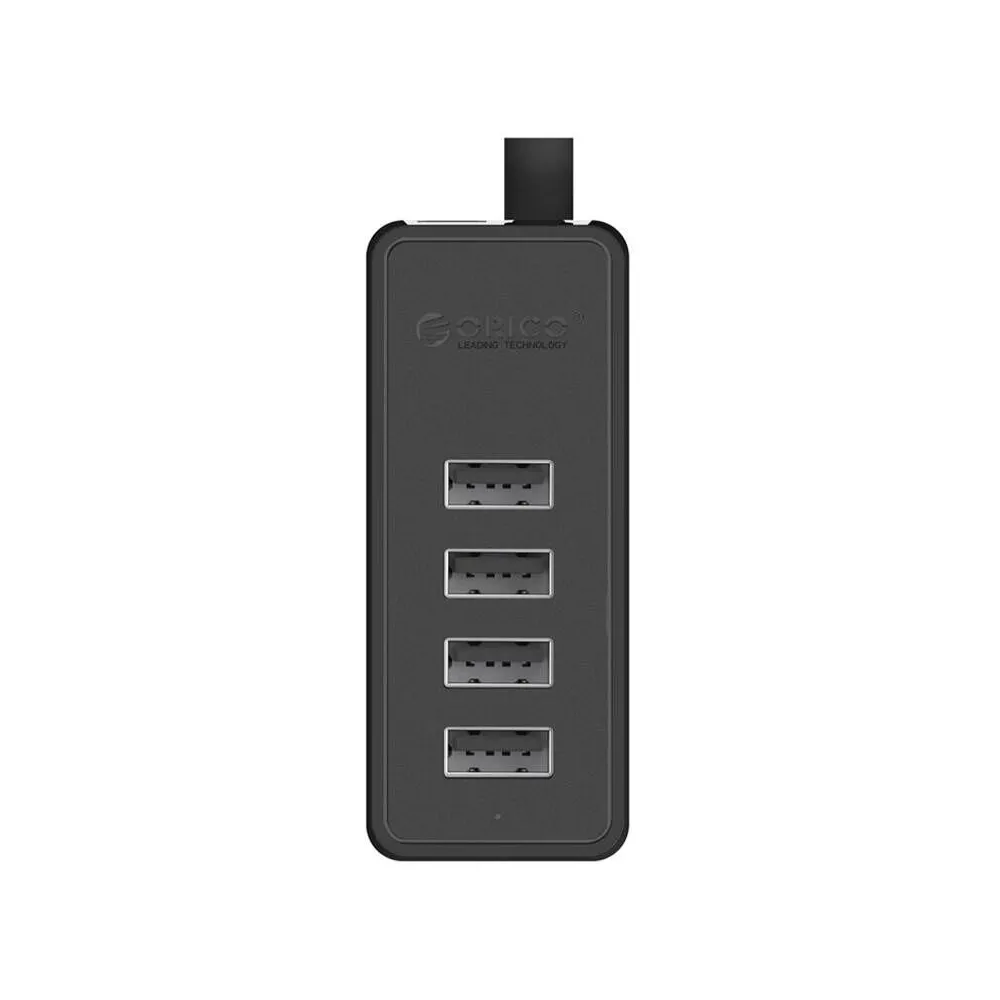 Orico W5P-30 Adaptor hub USB la 4x USB 2.0 (negru)