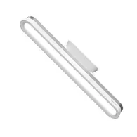 Baseus Magnetic Stepless Pro, cu panou tactil (alb)