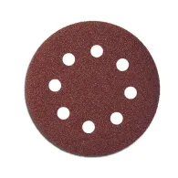 DISC ABRAZIV HARTIE CU ORIFICII 125MM - GR.240, 5/SET