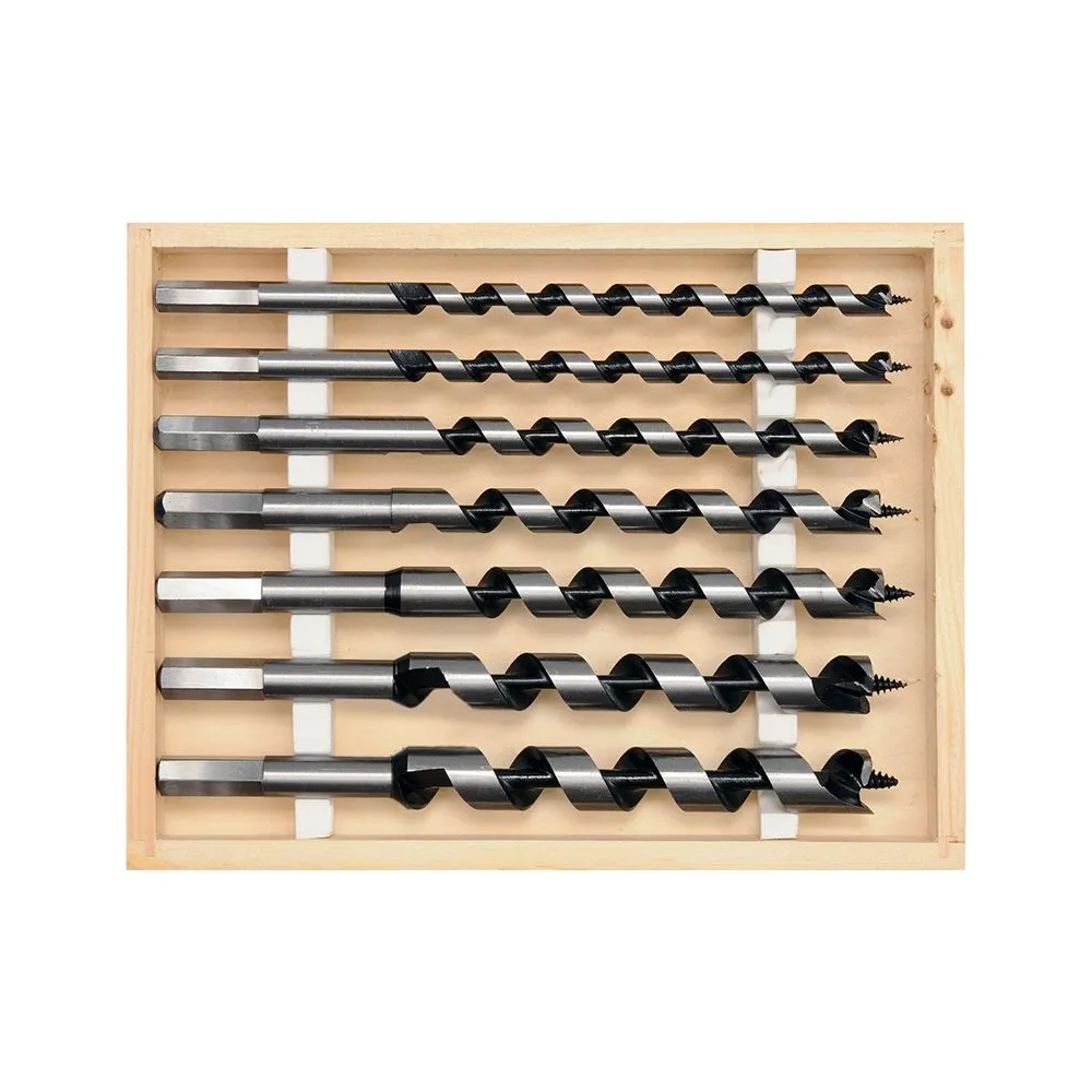 SET BURGHIE LEMN SFREDEL 6-18MM / 230MM - 7P.