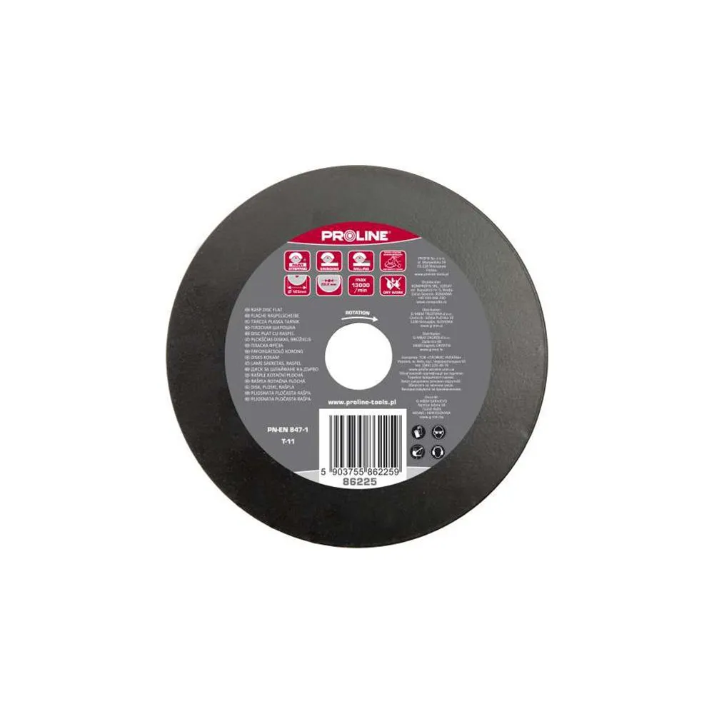 DISC RASPEL PLAT / ASPRU - 230MM