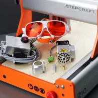OPT Lasers 001726 Kit Stepcraft laser complet, cu PLH3D-6W-XF+