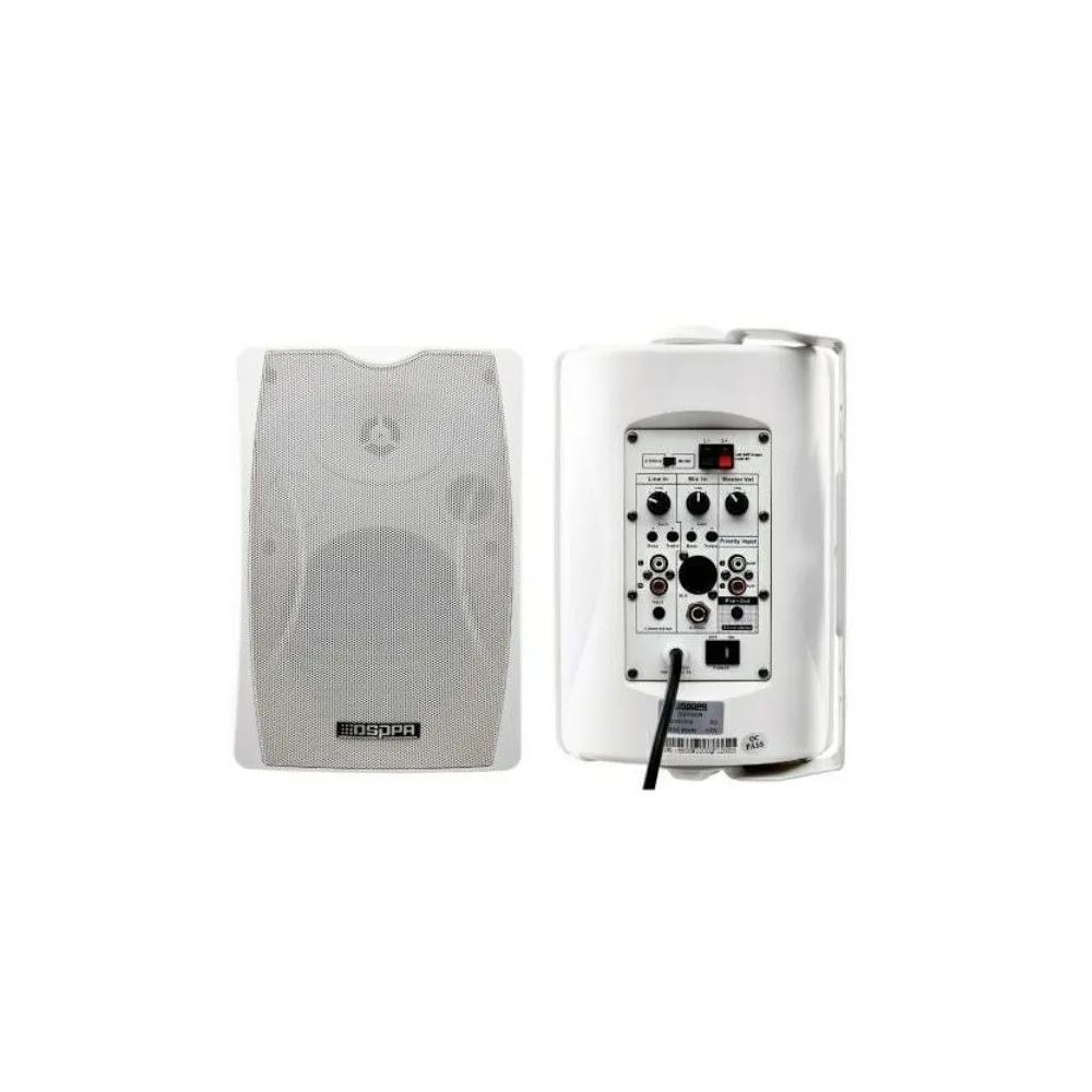 Boxa activa de perete 20W, DSPPA DSP6604, Alba