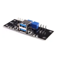 Panou frontal pentru servere ES, USB 3.0, cu set cabluri, Negru