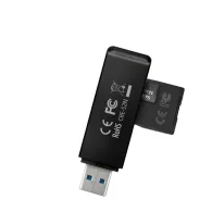 Cititor carduri CRE-S2N USB 3.2 tip-A SLIM la SD/microSD