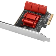 Controller PCI-Express PCES-SA6, adaptor la 6 x Sata III, LP