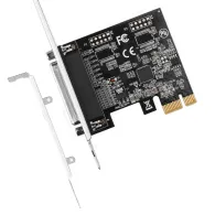 Placa PCI-Express(pci-e) adaptor la 1 x Port Serial DB25