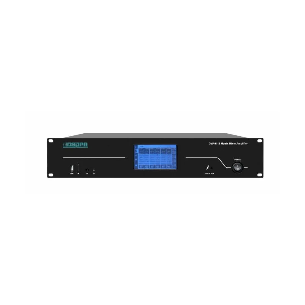 DMA6112 120W 6 Channels Digital Audio Matrix Amplifier