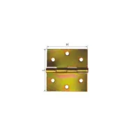 BALAMA BINALA SIMPLA TIP PAFTA 40X40MM