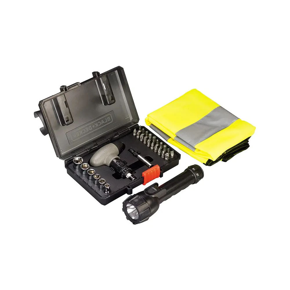 KIT-SOS - UNELTE / LANTERNA / VESTA REFLECTORIZANTA