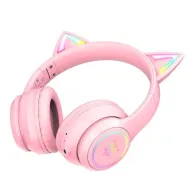 Căști de gaming ONIKUMA B90 roz