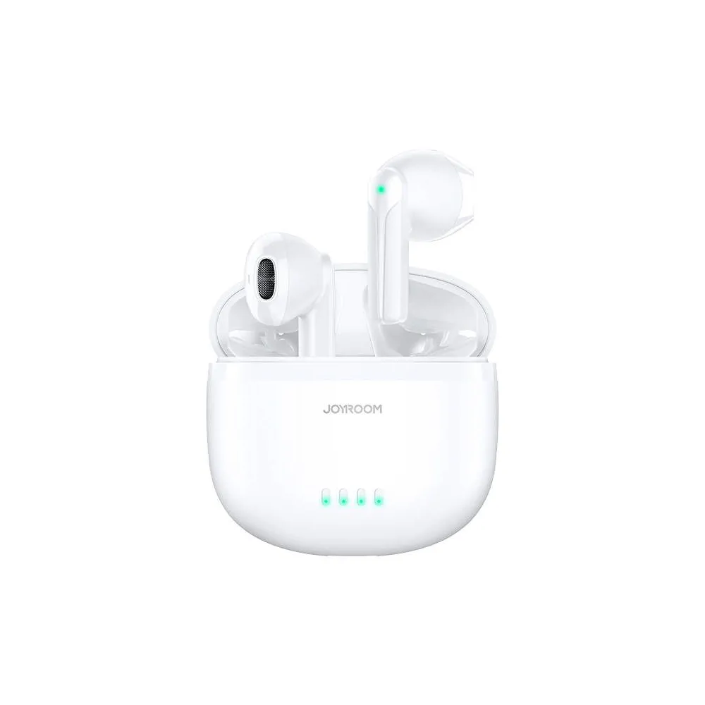 Căști cu microfon dublu Joyroom JR-TL11 ENC True (alb)