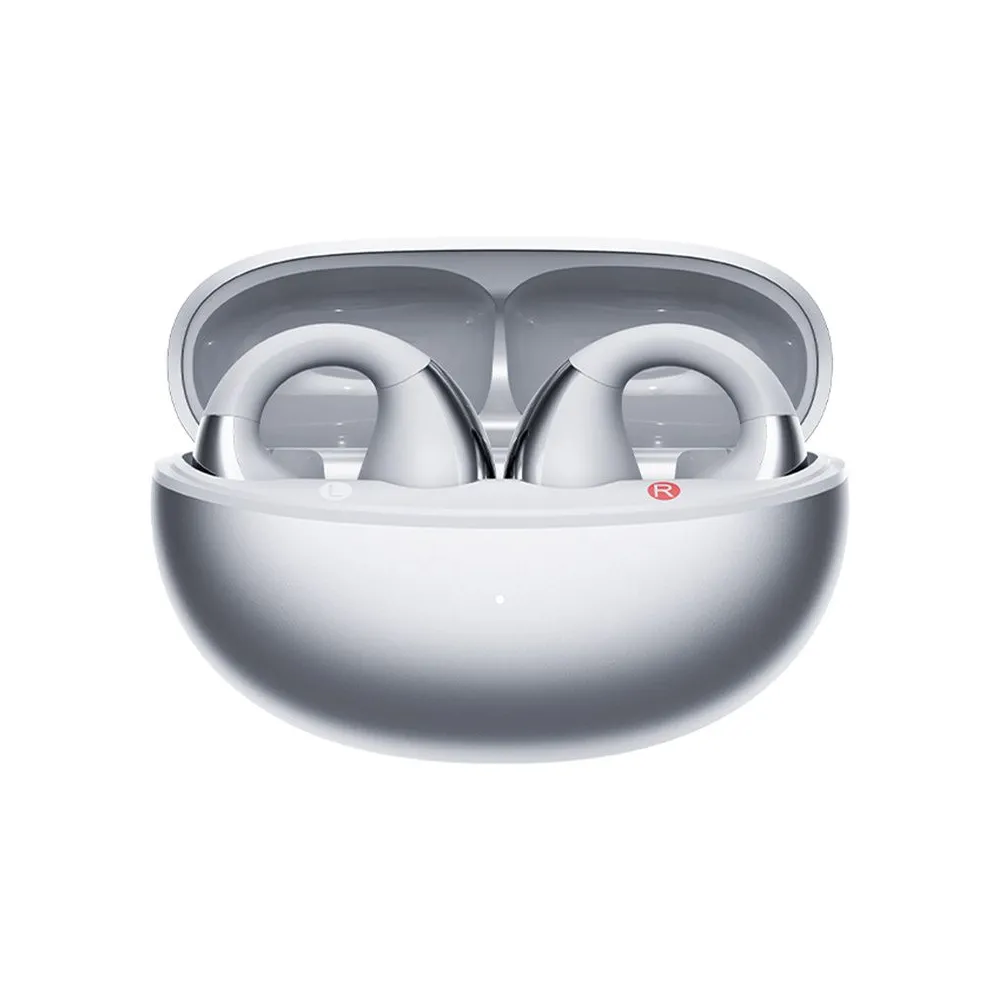 Căști QCY Crossky Clip C30S (argintii)