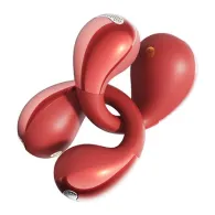 Căști QCY Crossky Clip C30S (roșu)