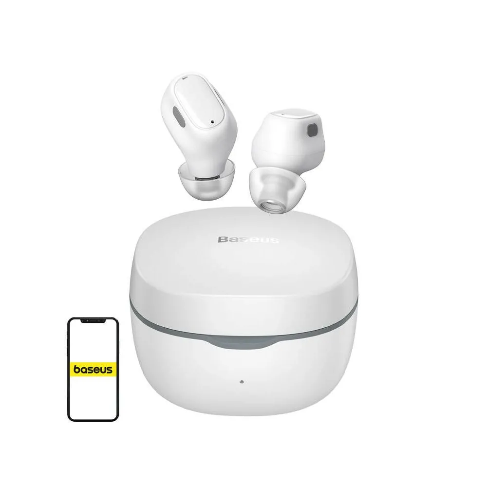 Earphones TWS Baseus Bowie WM01 (white)