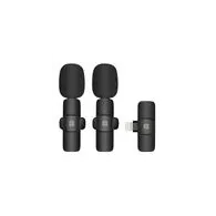 Microfon fără fir Puluz PU3150B tip Lavalier Lightning