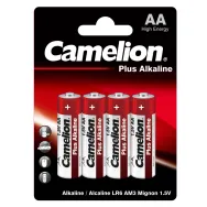 Baterii Alcaline AA LR6 1.5V Camelion PLUS Blister 4