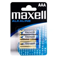 Baterii Alcaline AAA LR3 1.5V Maxell Blister 4