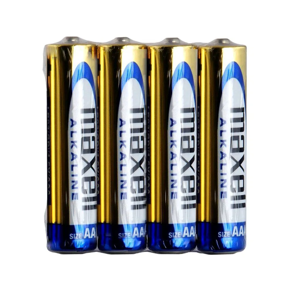 Baterii Alcaline AAA LR3 1.5V Maxell Bulk 4