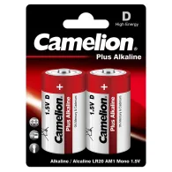 Baterii Alcaline D R20 1.5V Camelion PLUS Blister 2