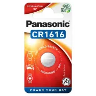 Baterie Litiu 3V CR1616 90mAh, Dimensiuni 16 x 1.6 mm Panasonic Blister 1