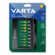 Incarcator Baterii Reincarcabile, Fara Acumulatori, MULTI CHARGER cu 8 Canale de Incarcare Individuala, Varta 57681 101 401