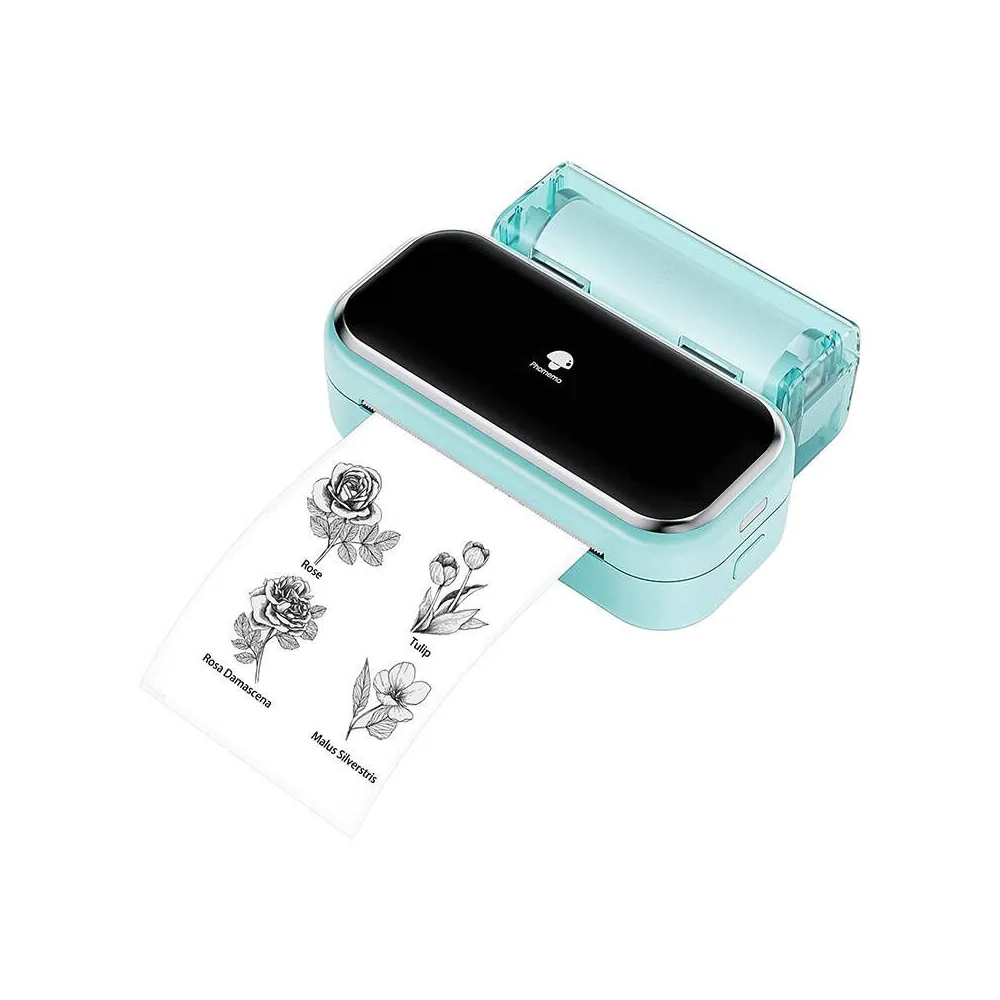 Imprimantă de etichete portabilă Phomemo M03 (verde)