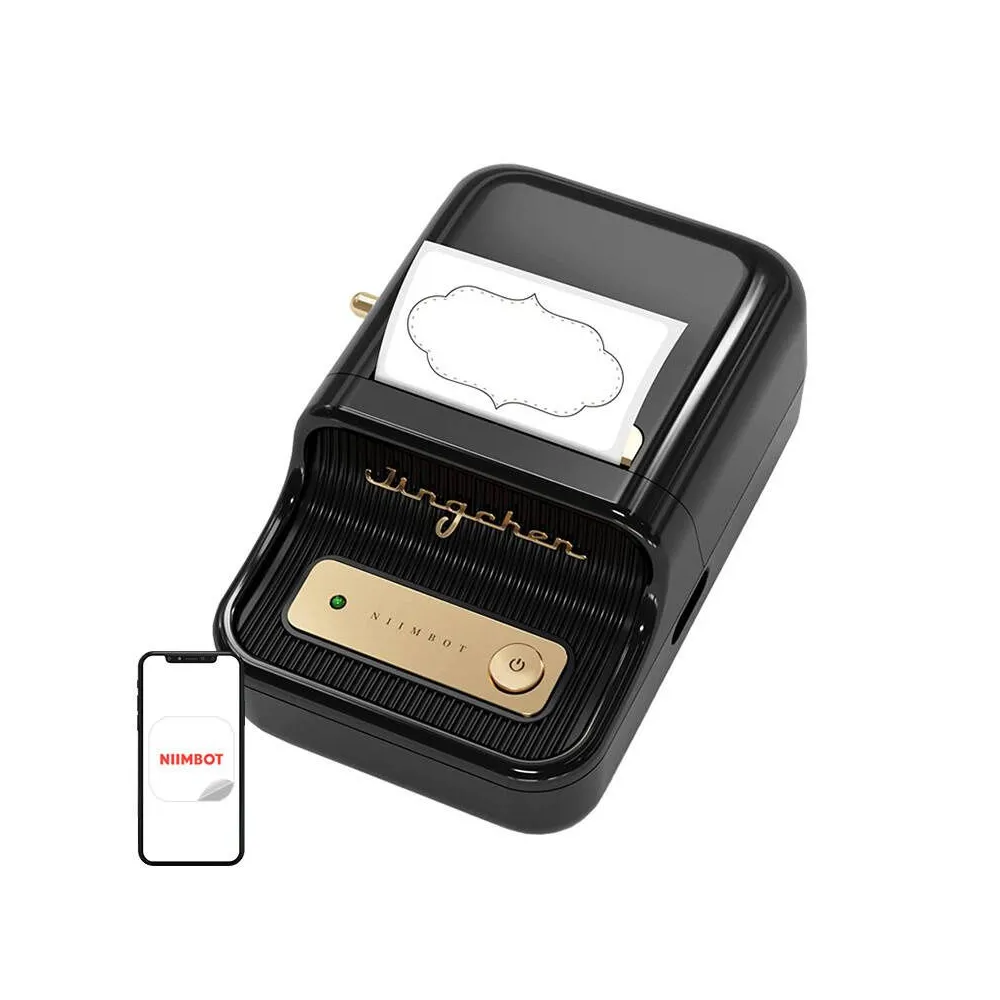 Imprimantă mobilă de etichete Niimbot B21 (negru)