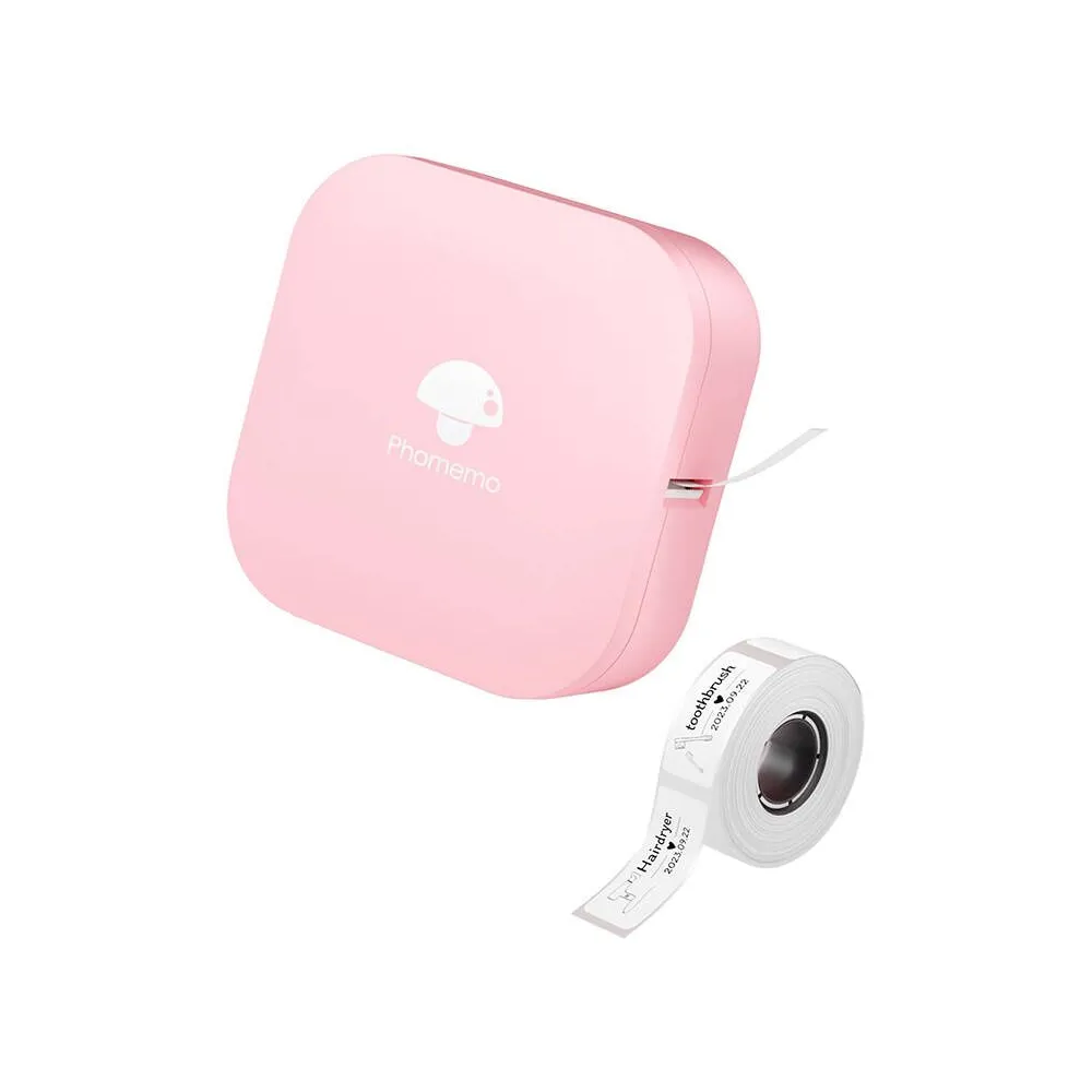 Imprimantă portabilă de etichete Phomemo Q30 (roz)