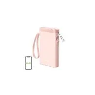 Imprimantă termică de etichete Nelko P21 (roz)