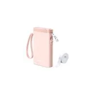 Imprimantă termică de etichete Nelko P21 (roz)