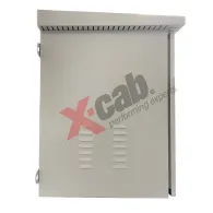 Cabinet metalic de exterior 19", rack de perete, 15U 600x600 mm, IP-55, Xcab "Xcab-OC6615"
