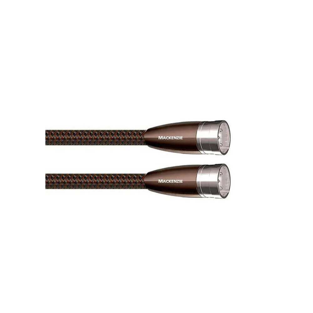 Cablu audio 2XLR - 2XLR AudioQuest MacKenzie, 0.75m