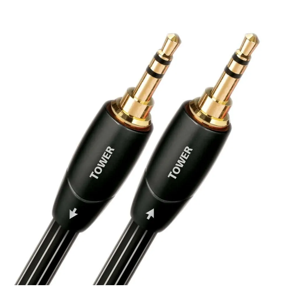 Cablu audio jack 3.5mm - jack 3.5mm AudioQuest Tower 2m