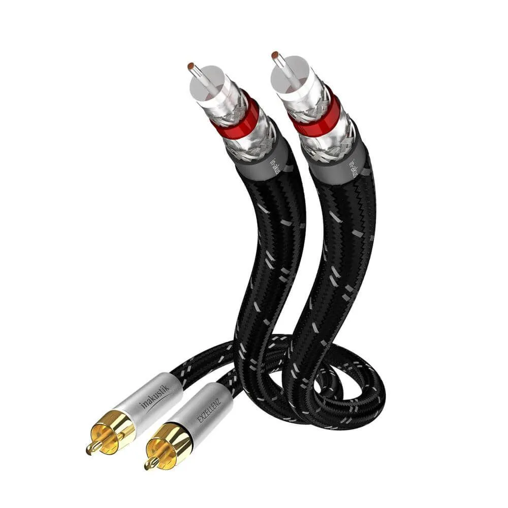 Cablu audio RCA, Inakustik Excellence, 1.5m, 006041015