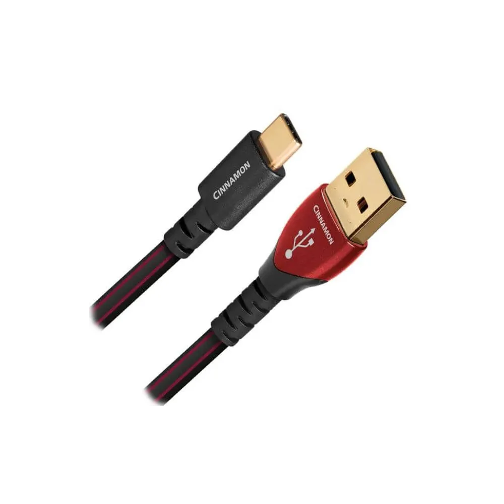 Cablu USB-A la USB-C 2.0 AudioQuest Cinnamon 1.5m